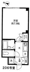 スタジオ根岸の間取り画像
