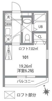 ルーブル国分寺の間取り画像
