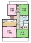 MESSAGE清水東の間取り画像