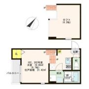 ハーモニーテラス南大野田の間取り画像