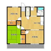 ひまわりハイツの間取り画像