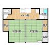 中川住宅(2K)の間取り画像