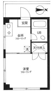ハイツレイメイ22の間取り画像