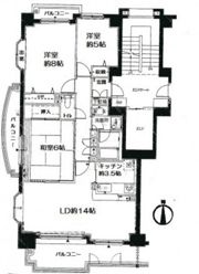 パークハウス東山公園の街 弐番館の間取り画像