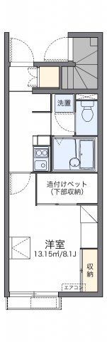 レオパレスサンビッフェの間取り画像