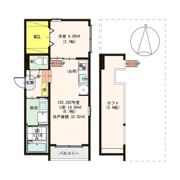 アンジュールの間取り画像