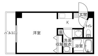 スクエアコートの間取り画像