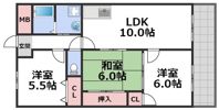 ファミール永田の間取り画像