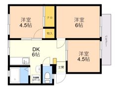 石坂ハイツの間取り画像