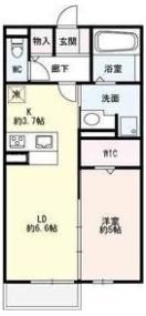 シャルマン トリシティの間取り画像