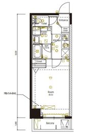 マーロ千住クレストタップⅡの間取り画像
