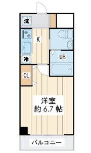クラリス舞浜の間取り画像