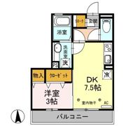 グラン・ブルーエスターテ矢中の間取り画像