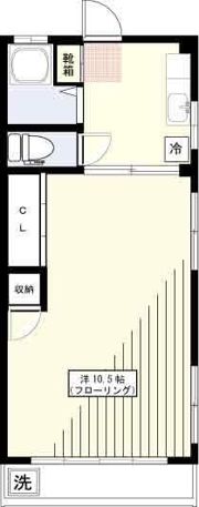 コーポ美鷹の間取り画像