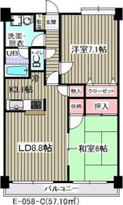 アウラ10(E-058)の間取り画像
