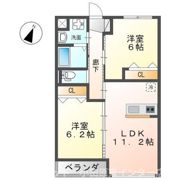 グリシーヌ・峰の間取り画像