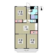 風見鶏グランドハイツⅡの間取り画像