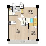 グランルクレ新大阪の間取り画像