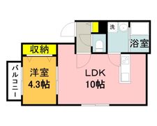 リテラ飯塚駅前の間取り画像