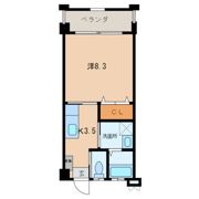 ラ・フィネスKOJYAの間取り画像