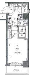 パレステュディオ神田EASTの間取り画像