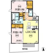 リリックガーデン B棟の間取り画像