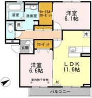 フレシールKの間取り画像