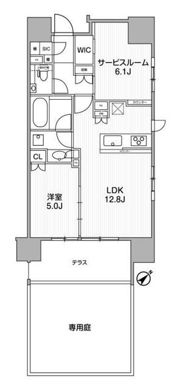 ディームス渋谷本町の間取り画像