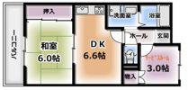 ガーデンハイツBの間取り画像