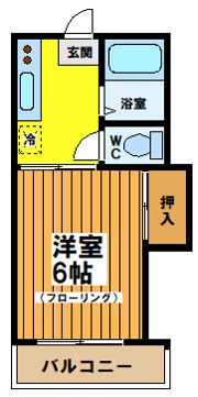 サンエム本町ハイムC棟の間取り画像
