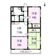イーストパレスの間取り画像