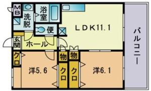 天神通弐番館の間取り画像