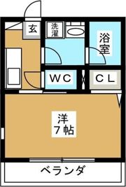 エスポワールⅡの間取り画像