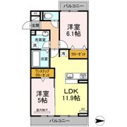 D－グレイス A棟の間取り画像