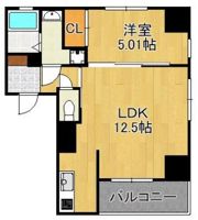 ブルースクエアー響Vの間取り画像