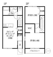 LUMIELE古三津C棟の間取り画像