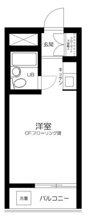 ハイシティ三軒茶屋第1の間取り画像