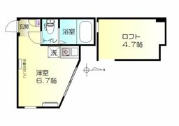 ユナイト伊勢佐木町ブルースターの間取り画像