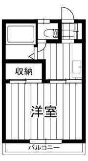 メゾントウカイA棟の間取り画像