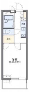 レオパレスセントピアの間取り画像