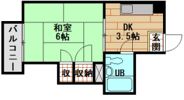 コーポ安留の間取り画像