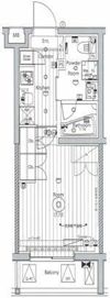 メイクス氷川台アジールコートの間取り画像