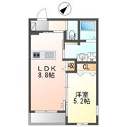グロワール野村の間取り画像