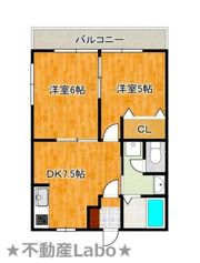 LiberteAの間取り画像