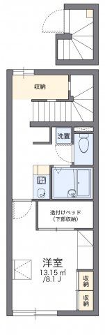 レオパレスセードル 2の間取り画像