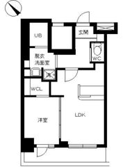 スカイコート日本橋人形町第5の間取り画像