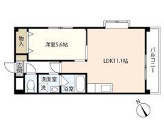 コンフォール空港通りの間取り画像