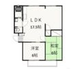 サンビレッジ北方 Aの間取り画像