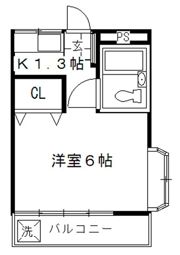 メゾン東洋3の間取り画像