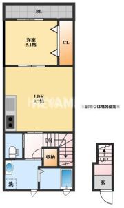 エイミーテンの間取り画像